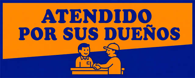 Atendido por sus dueños