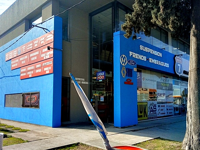 Ruta 7 en La Plata